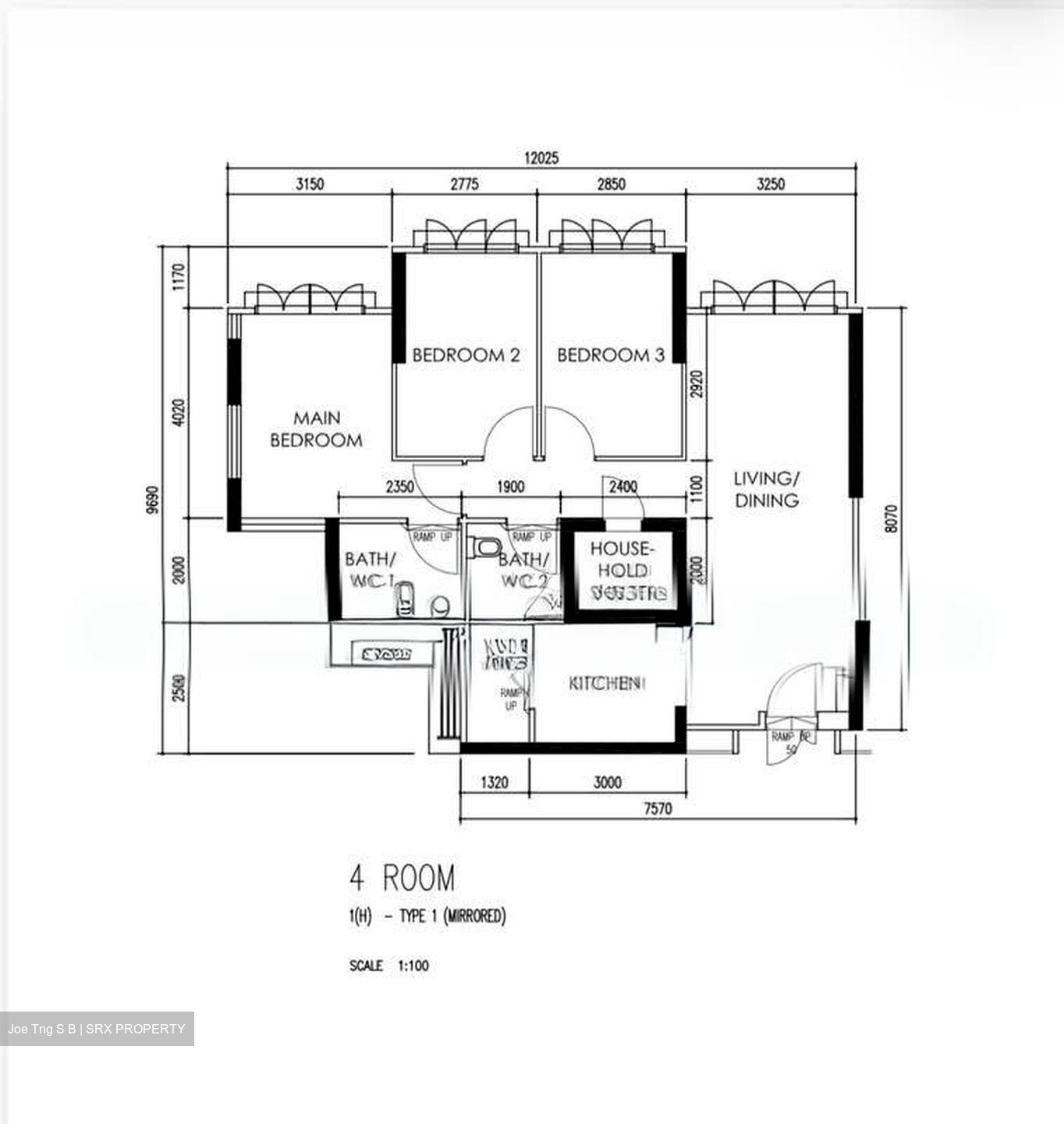 Blk 636B Senja Parc View (Bukit Panjang), HDB 4 Rooms #559717361